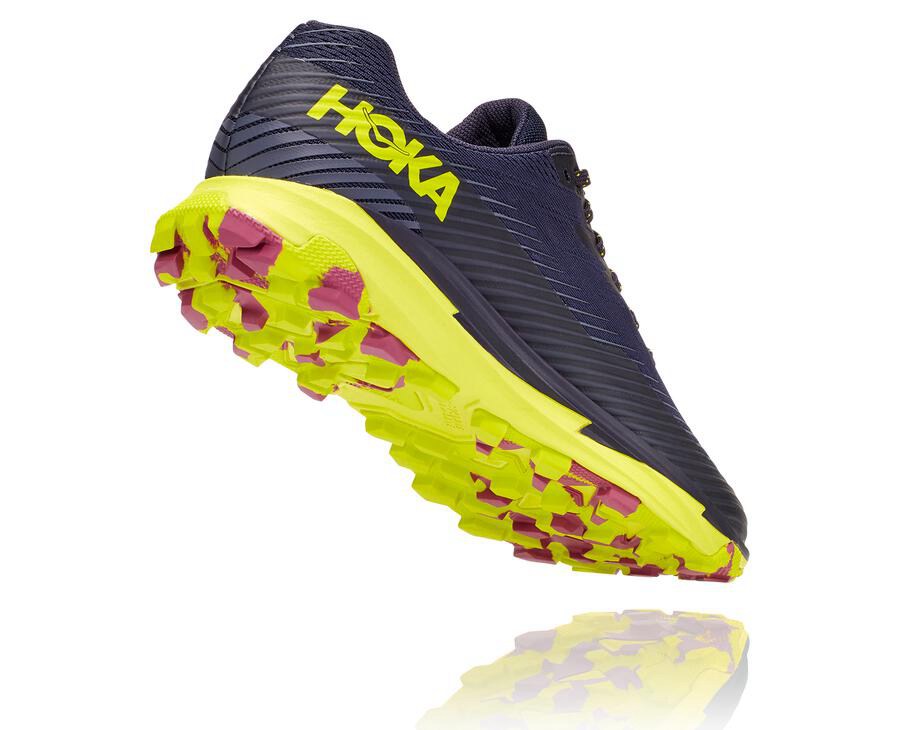 Hoka One One Trail Schoenen Dames - Torrent 2 - Donkerblauw - EY2489751